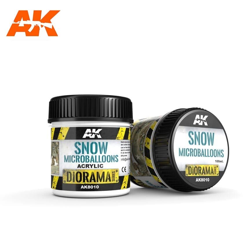 AK Diorama Series: (100ml) Snow Microballoons