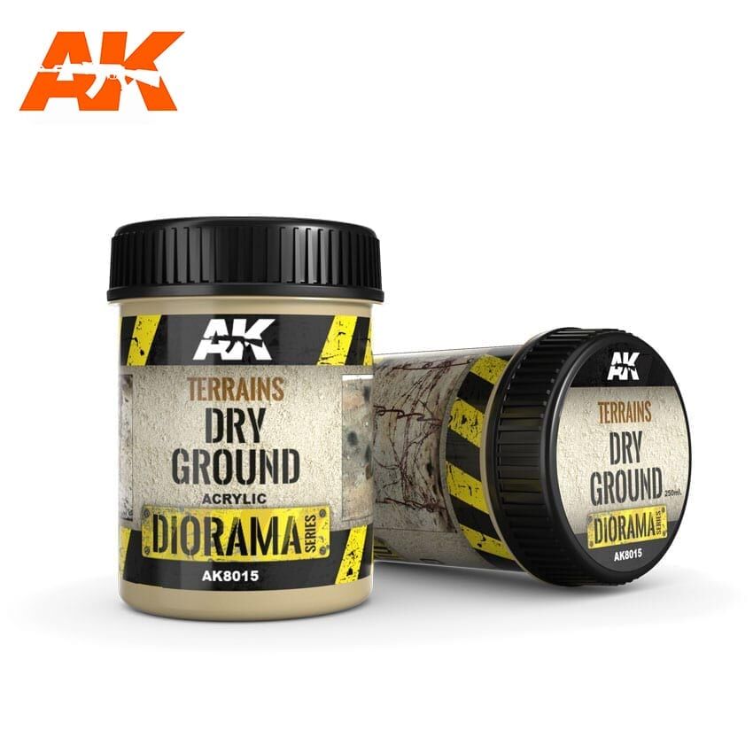 AK Diorama Series: Terrains (250ml) Dry Ground