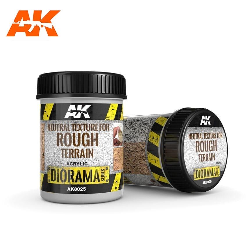 AK Diorama Series: Terrains (250ml) Neutral Texture for Rough Terrain