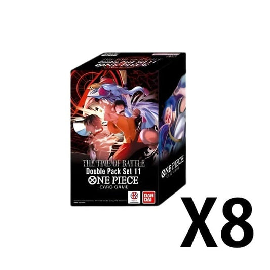 One Piece Card Game: Double Pack Display – The Time of Battle [DP-11] Display