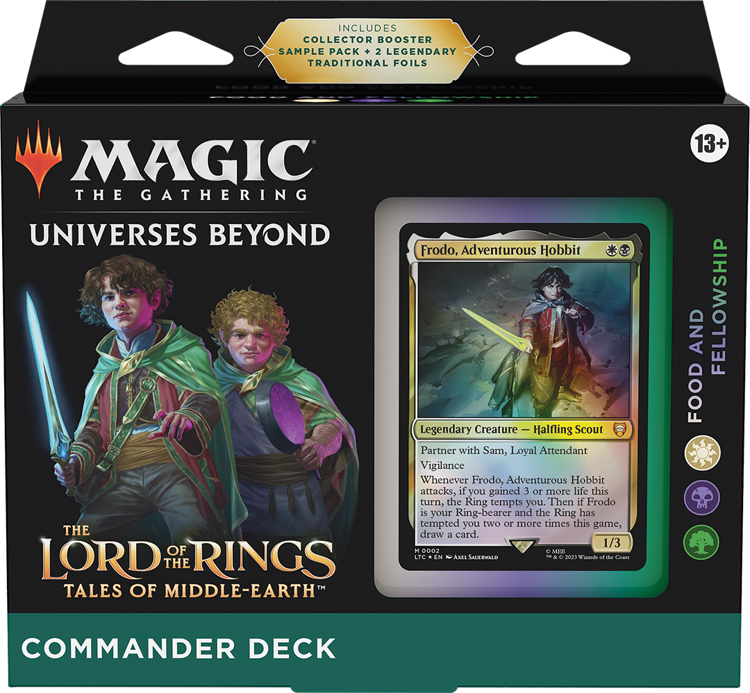 The Lord of the Rings: Tales of Middle-earth - Commander Deck Food and Fellowship