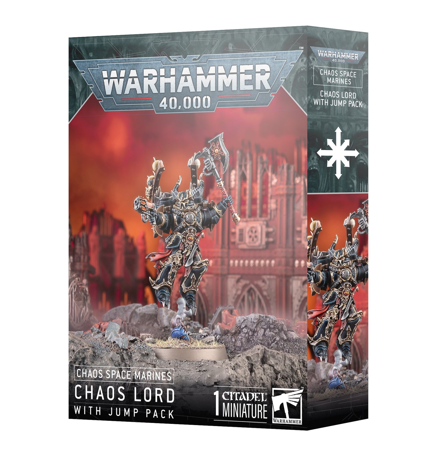 Chaos Space Marines – Chaos Lord with Jump Pack