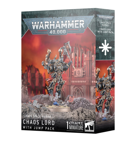 Chaos Space Marines – Chaos Lord with Jump Pack