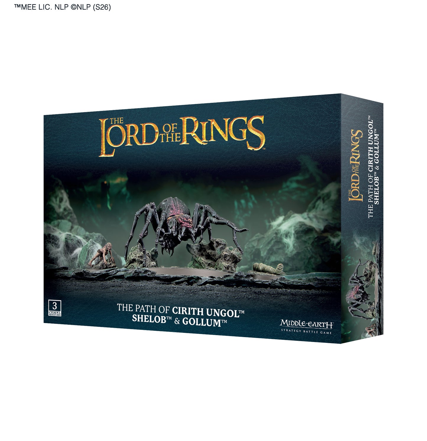 The Path of Cirith Ungol: Shelob & Gollum
