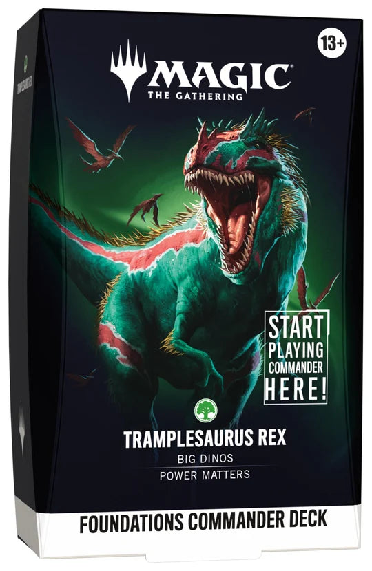 Foundation Commander Deck Tramplesaurus Rex