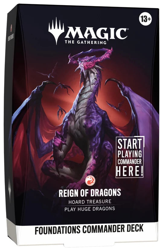 Foundation Commander Deck Reign of Dragons