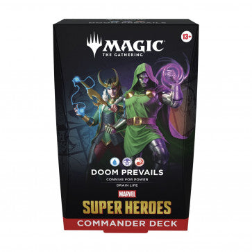 Marvel Super Heroes - Commander Decks Box (Preorder)