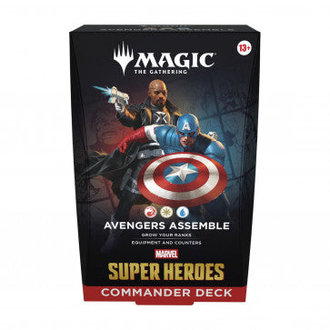Marvel Super Heroes - Commander Decks Box (Preorder)