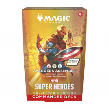 Marvel Super Heroes - Collector Commander Decks Box (Preorder)