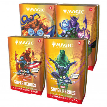Marvel Super Heroes - Collector Commander Decks Box (Preorder)