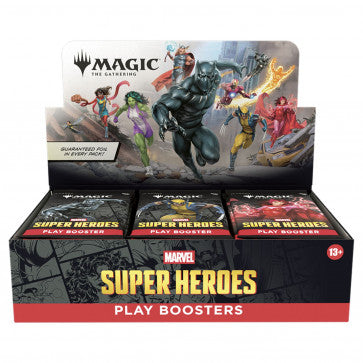 Marvel Super Heroes - Play Booster Box (Preorder)