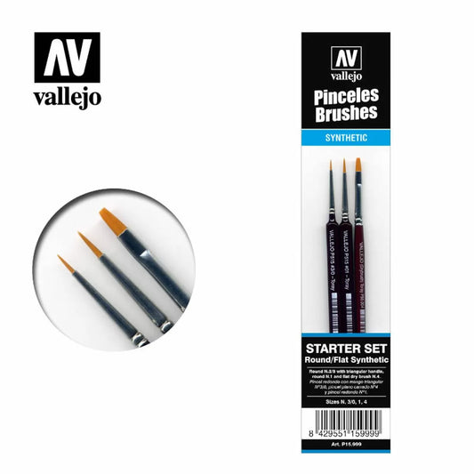 Vallejo Brushes - Precision - Starter Set