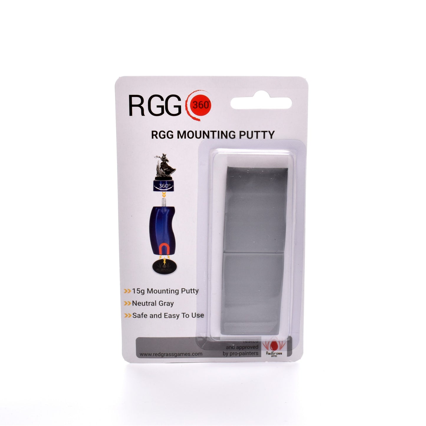 Redgrass - 15g of mounting Putty for RGG360 - Neutral Gray