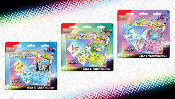Prismatic Evolutions Tech Sticker Blister